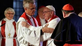 El Papa, en Lund, con los lutreranos