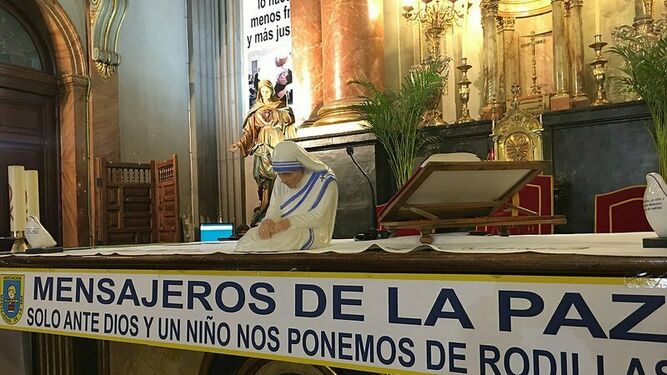 Madre Teresa en San Antón