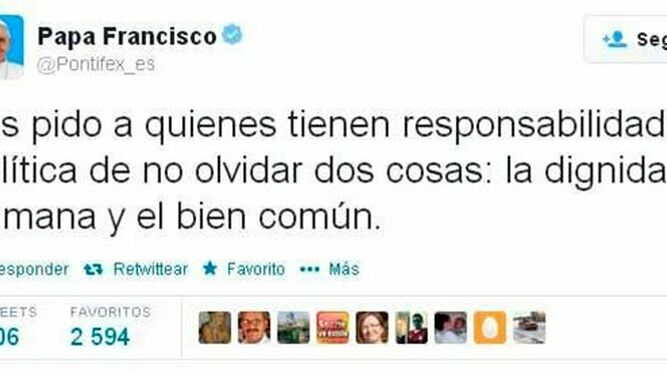 Compromiso político del Papa Francisco