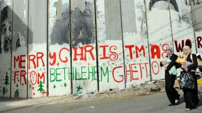 Navidad tras el muro de Palestina
