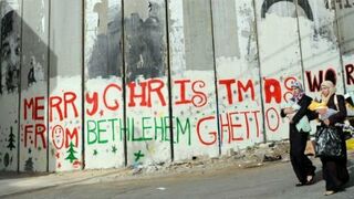 Navidad tras el muro de Palestina