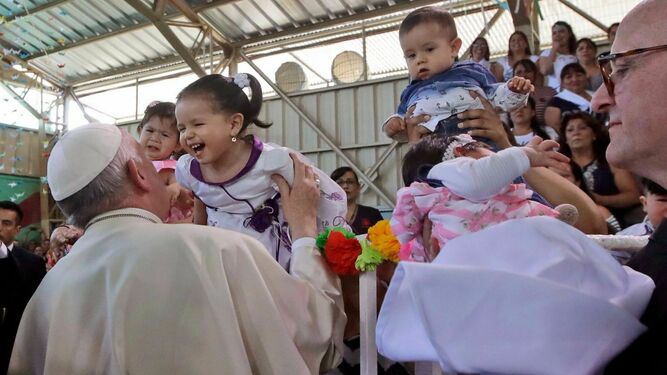 Papa, en la cárcel chilena