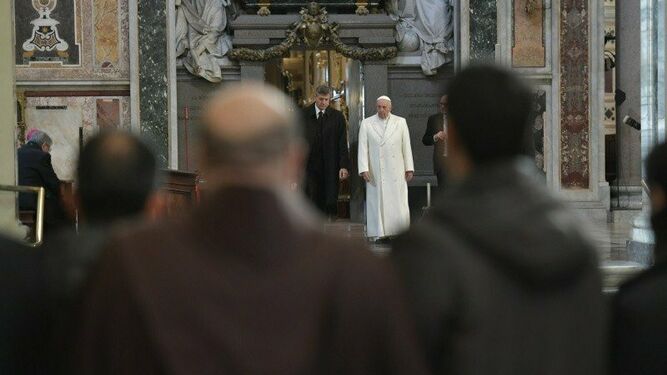 Encuentro del Papa con el clero de Roma