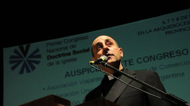 El arzobispo de La Plata, Víctor Manuel Fernández