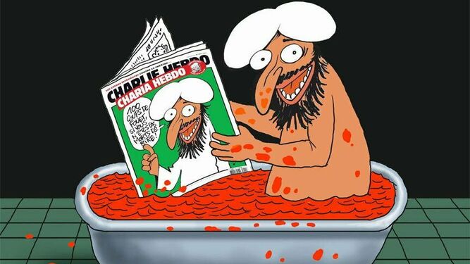 El profeta Mahoma, visto por 'Charlie Hebdo'