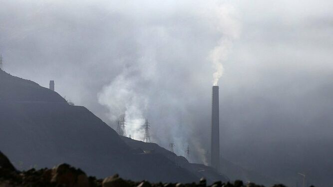 Contaminación causada por una mina chilena