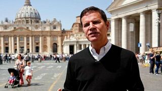 Juan Carlos Cruz, en Roma