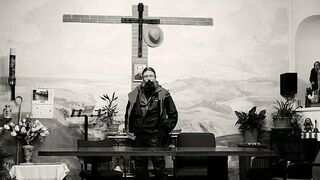 Agustín Rodríguez Teso, en La Cañada