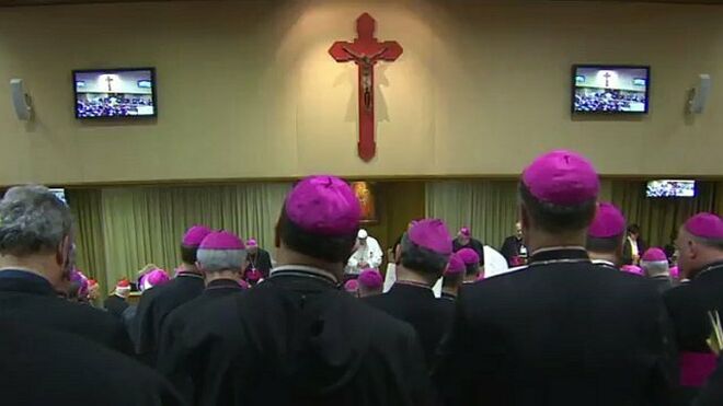El Papa y los obispos italianos