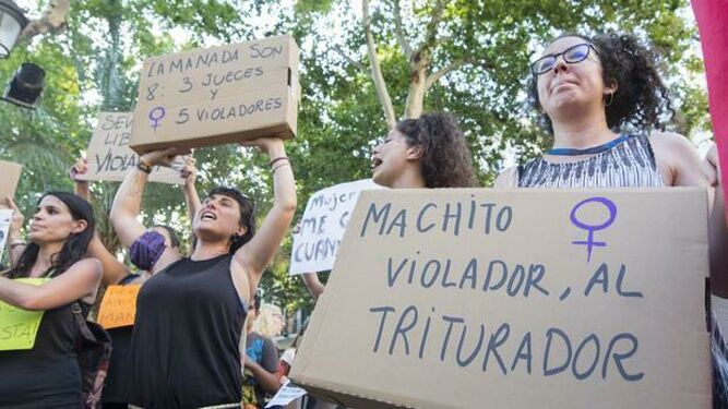 Protesta contra 'La manada'