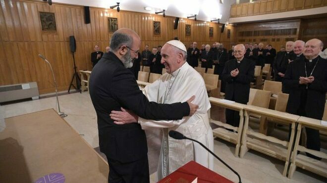 José Tolentino, con el papa