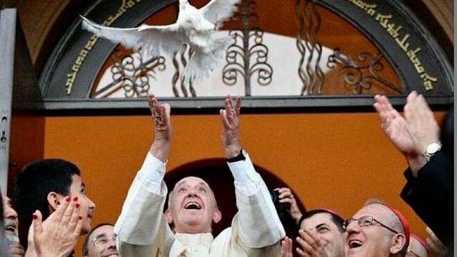 Sako, con el Papa en Georgia