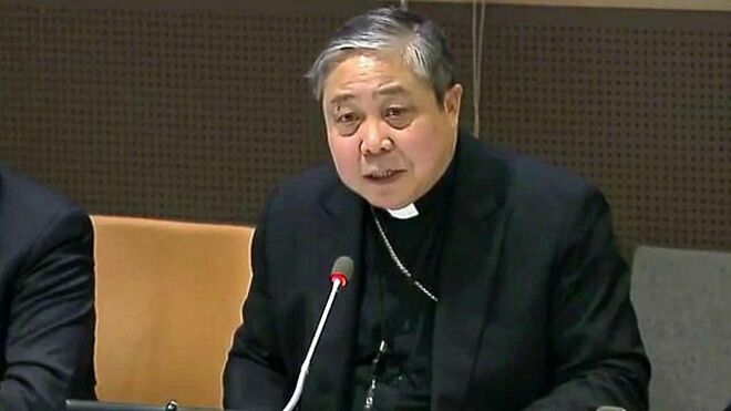 Arzobispo Bernardito Auza, en la ONU