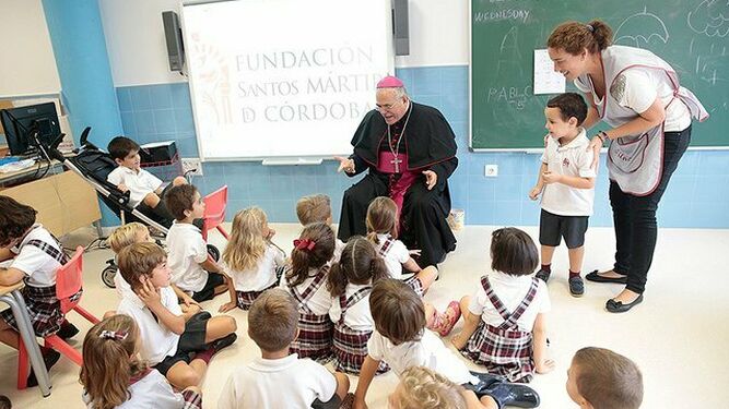 Clase de religión en un colegio de Córdoba