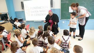 Clase de religión en un colegio de Córdoba