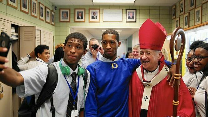Cupich, con inmigrantes indocumentados