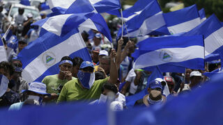 Manifestación en Nicaragua
