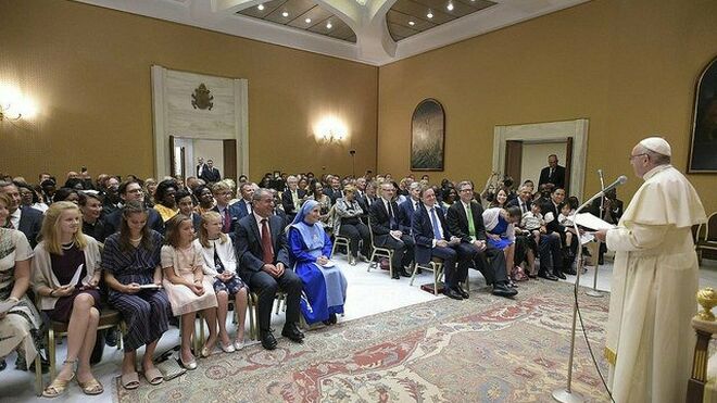 Audiencia del Papa con legisladores católicos
