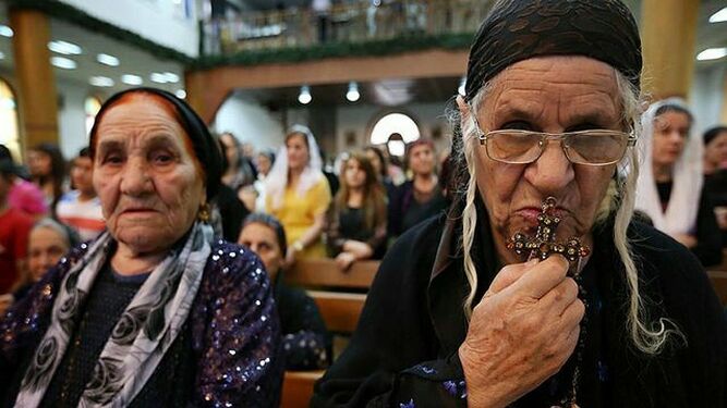 Mujeres cristianas de la Llanura de Nínive