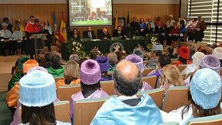 Acto de apertura del curso en la Universidad Católica de Valencia