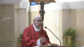 Papa Francisco en Santa Marta
