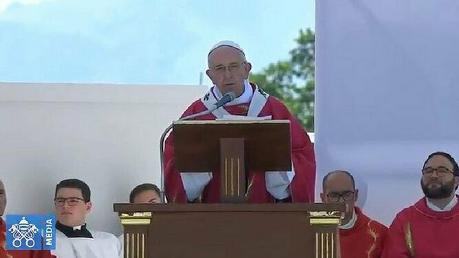 Bergoglio, en Palermo