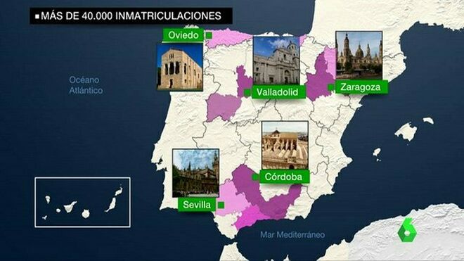 Resultado de imagen para propiedades de la iglesia catolica en espaÃ±a