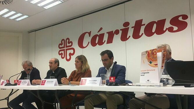 Presentación de la memoria de Cáritas