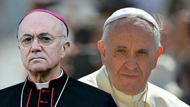 El Papa y el ex nuncio Viganó