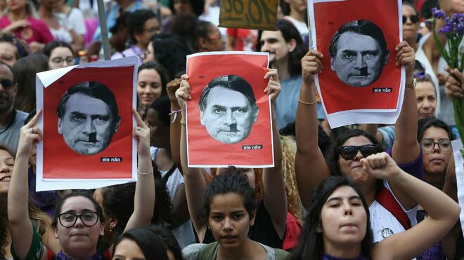 Los brasileños se movilizan contra Bolsonaro