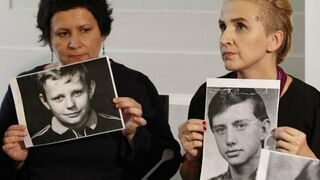 Familiares de víctimas protestan contra los abusos en la Iglesia polaca