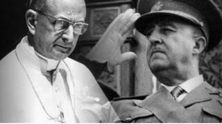 El proceso de canonización de Montini incluyó un apartado sobre su relación con Franco