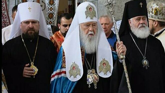 Filaret, en el centro
