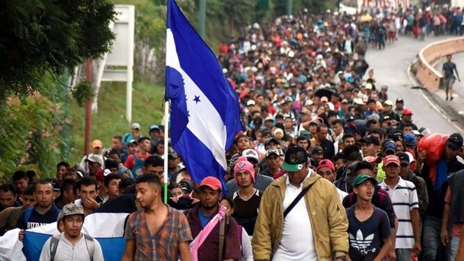Caravana de migrantes a México