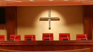 Sala de la Plenaria de la Conferencia Episcopal Española