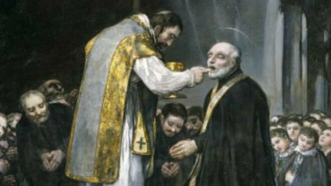 El cuadro de Goya 'La última comunión de San José de Calasanz'