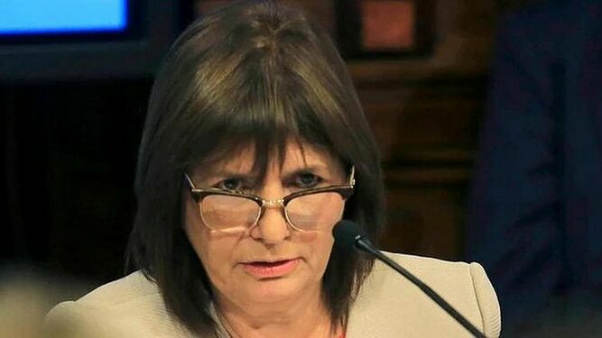 La Ministra de Seguridad argentina, Patricia Bullrich