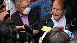 Alejandro Solalinde habla a los medios de comunicación