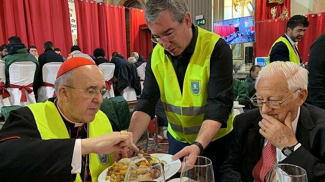 Osoro y el Padre Ángel