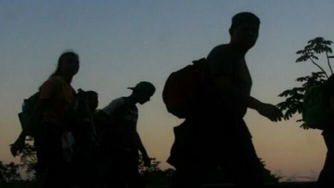 Caravana de migrantes