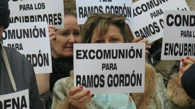 Manifestación anti-pederastia en Astorga