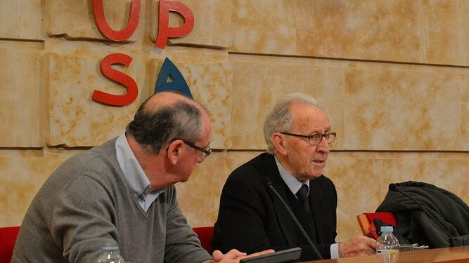 Olegario González de Cardedal en la Upsa