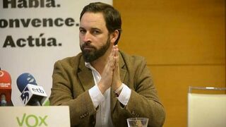 Santiago Abascal, presidente de Vox