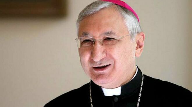 Monseñor Filippo Santoro, arzobispo de Taranto, Italia