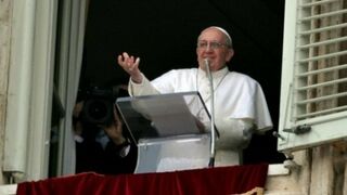 Francisco, hoy, en el Angelus