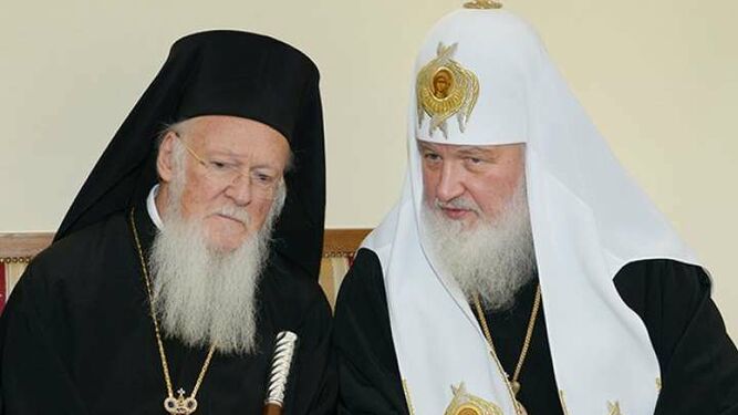 Cisma entre Kirill y Bartolomé