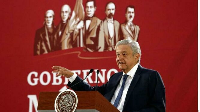 Andrés Manuel López Obrador, presidente de México