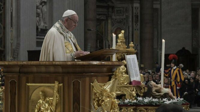 El Papa y el belén