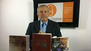 Antonio Piñero, durante la entrevista