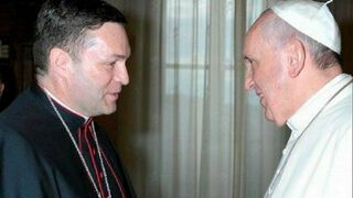 Papa Francisco y Raúl Berzosa